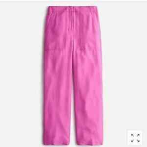 NWT J. crew pants size 8 soft azalea pink